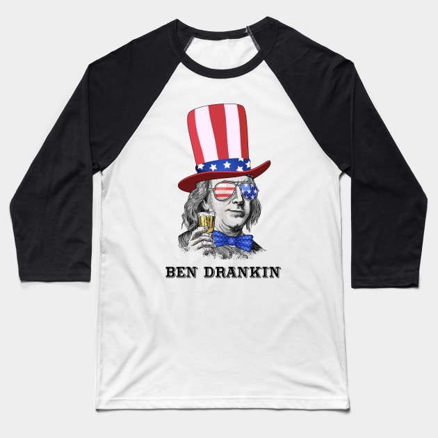 Ben Drankin Baseball T-Shirt by CF.LAB.DESIGN